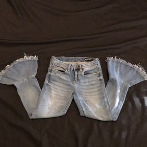 Blank NYC Cropped Skinny Flair Jeans